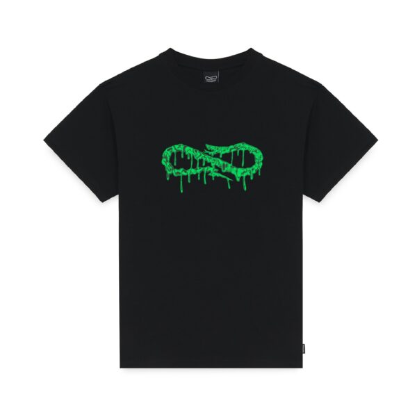 Propaganda Logo Slime T-Shirt – Black