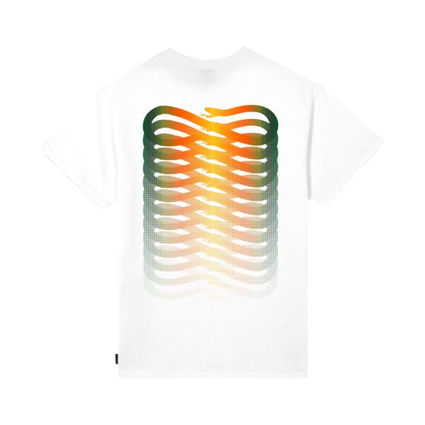 Propaganda Ribs Gradient T-Shirt – White