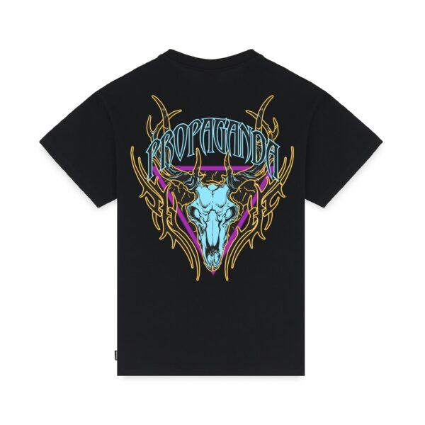 Propaganda Triangle Deer T-Shirt – Black