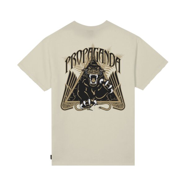 Propaganda Triangle Panther T-Shirt – Bone